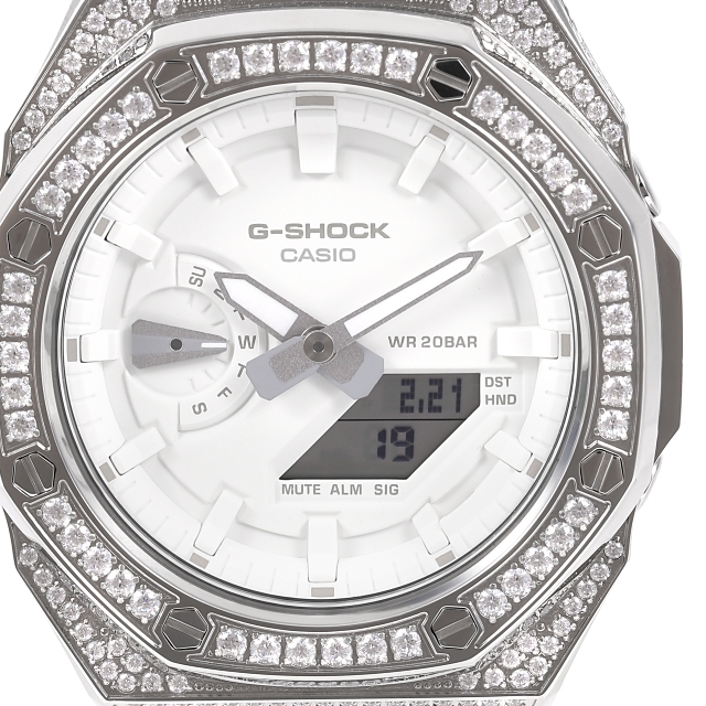 Bibian 比比昂 - G-SHOCK GA2100SB メタル カスタム フル Bibian 比比昂 - G-SHOCK GA2100SB メタル カスタム フル