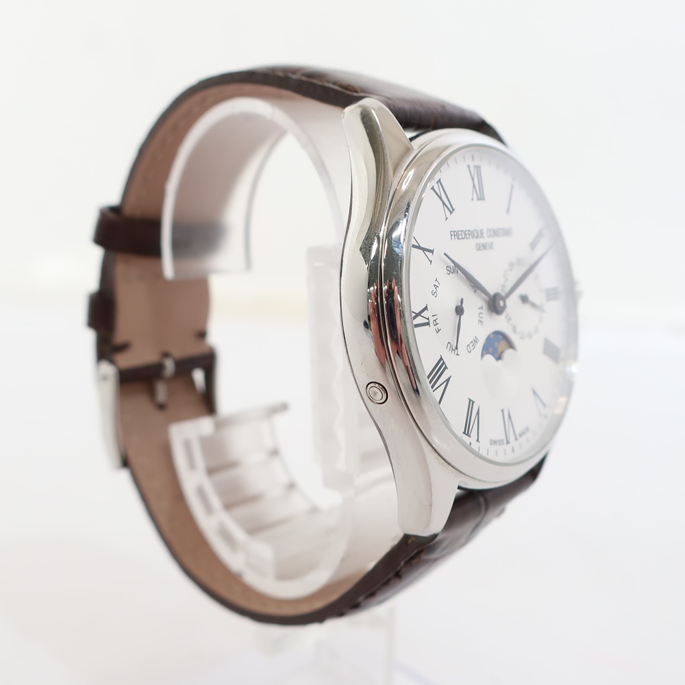 【FREDERIQUE CONSTANT】フレデリックコンスタント FC-259/260X5B4　ムーンフェイズ　QZ時計　動作OK_画像4