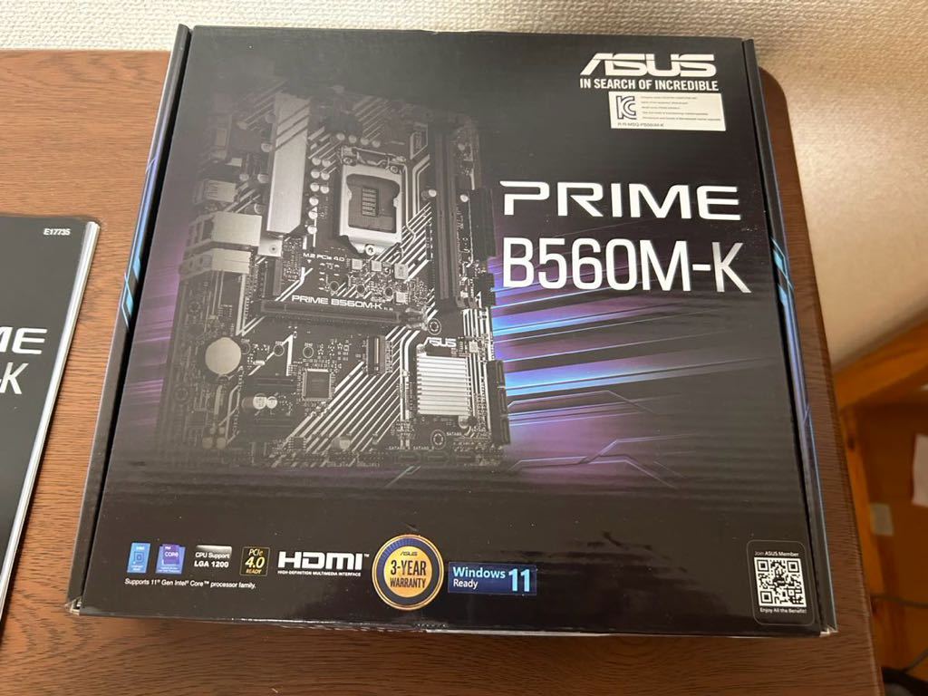 ASUS マザーボード PRIME b560m-k lga1200 ジャンク詳細は本文に ASUS マザーボード PRIME b560m-k lga1200 ジャンク詳細は本文に