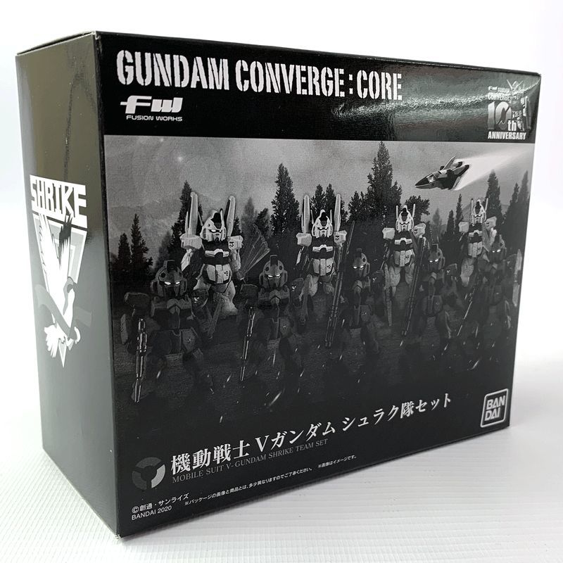 【楽ギフ_のし宛書】 GUNDAM FW 《未開封》バンダイ/BANDAI CONVERGE:CORE 店頭/他モール併売《フィギュア・山城店》O3674 シュラク隊セット 機動戦士Vガンダム 機動戦士Vガンダム