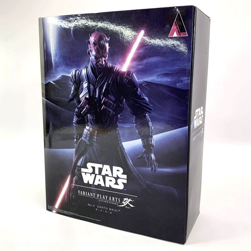 専門店では スクウェア・エニックス VARIANT PLAY 店頭/他モール併売《フィギュア・山城店》O3676 スター・ウォーズ WARS STAR ダース・モール ARTS改 ダース・モール