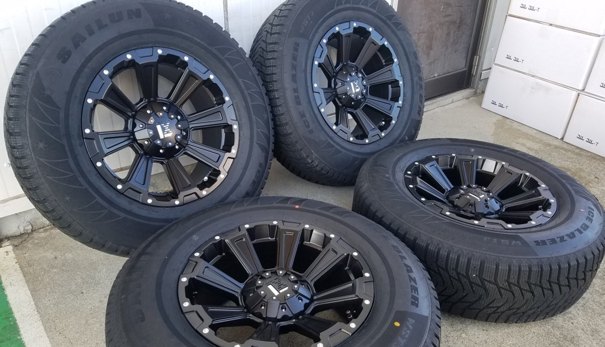 即納 スタッドレス LEXXEL DeathRock プラド ハイラックス サーフ FJ H3 パジェロ サイレン ICE BLAZER WST3 265/70R17 265/65R17_画像8