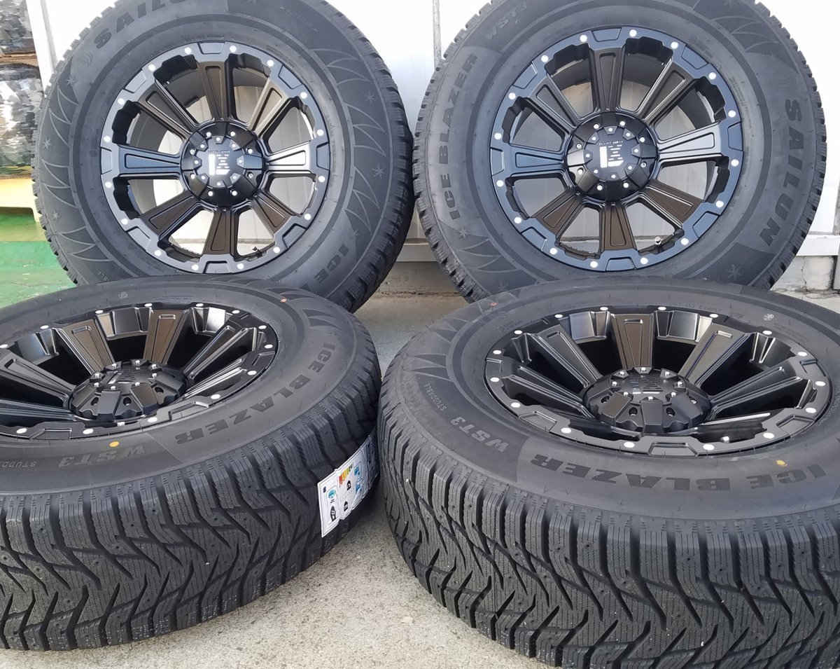 即納 スタッドレス LEXXEL DeathRock プラド ハイラックス サーフ FJ H3 パジェロ サイレン ICE BLAZER WST3 265/70R17 265/65R17_画像2