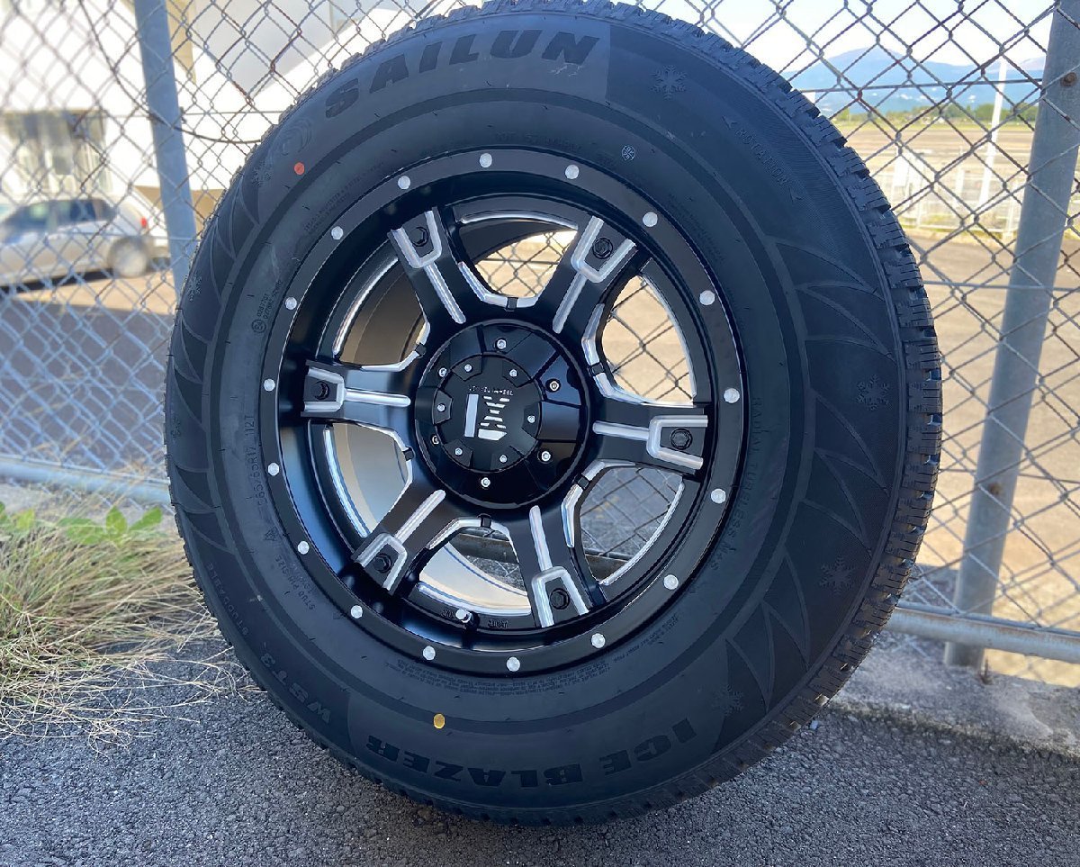 即日発送 Jeep JK/JL ラングラー スタッドレス SAILUN WST3 265/70R17 17インチ 新品 タイヤホイールセット 1台分 ノーマル車高対応_画像1