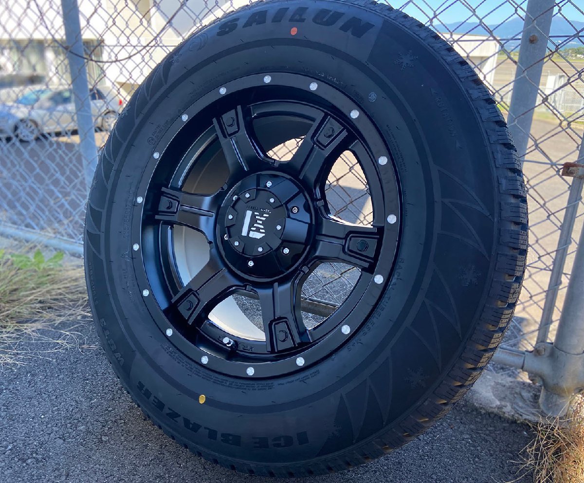 即納 デリカD5 RAV4 CX8 CX5 スタッドレス SAILUN WSTX 225/65R17 17インチ 新品 タイヤホイールセット 1台分_タイヤはイメージ画像です。