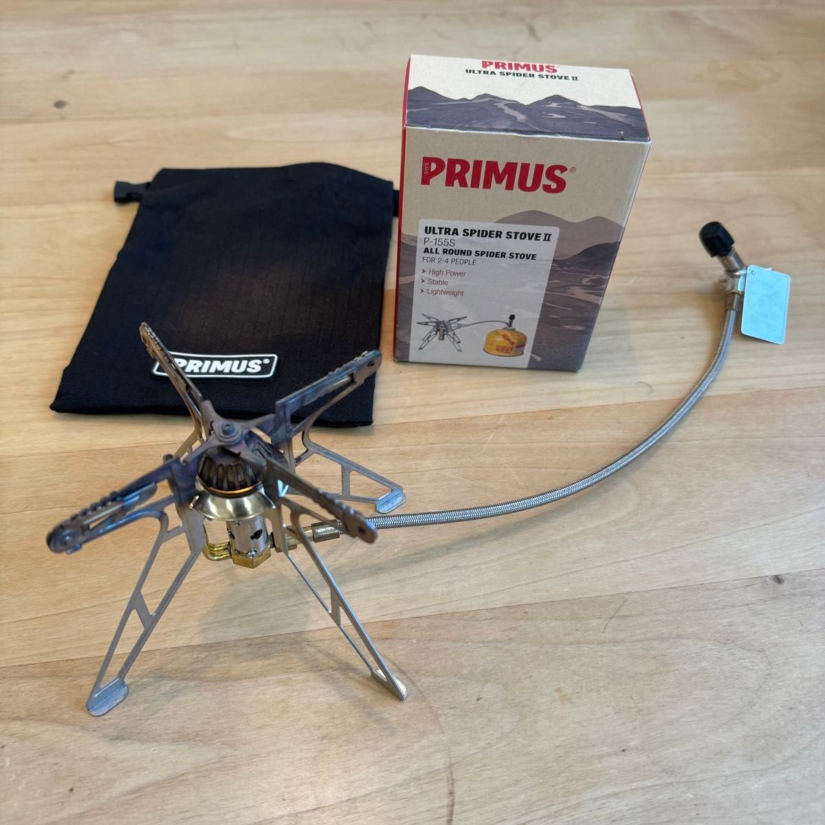 プリムスウルトラスパイダーストーブⅡ P-155S(PRIMUS ULTRA プリムスウルトラスパイダーストーブⅡ P-155S(PRIMUS ULTRA