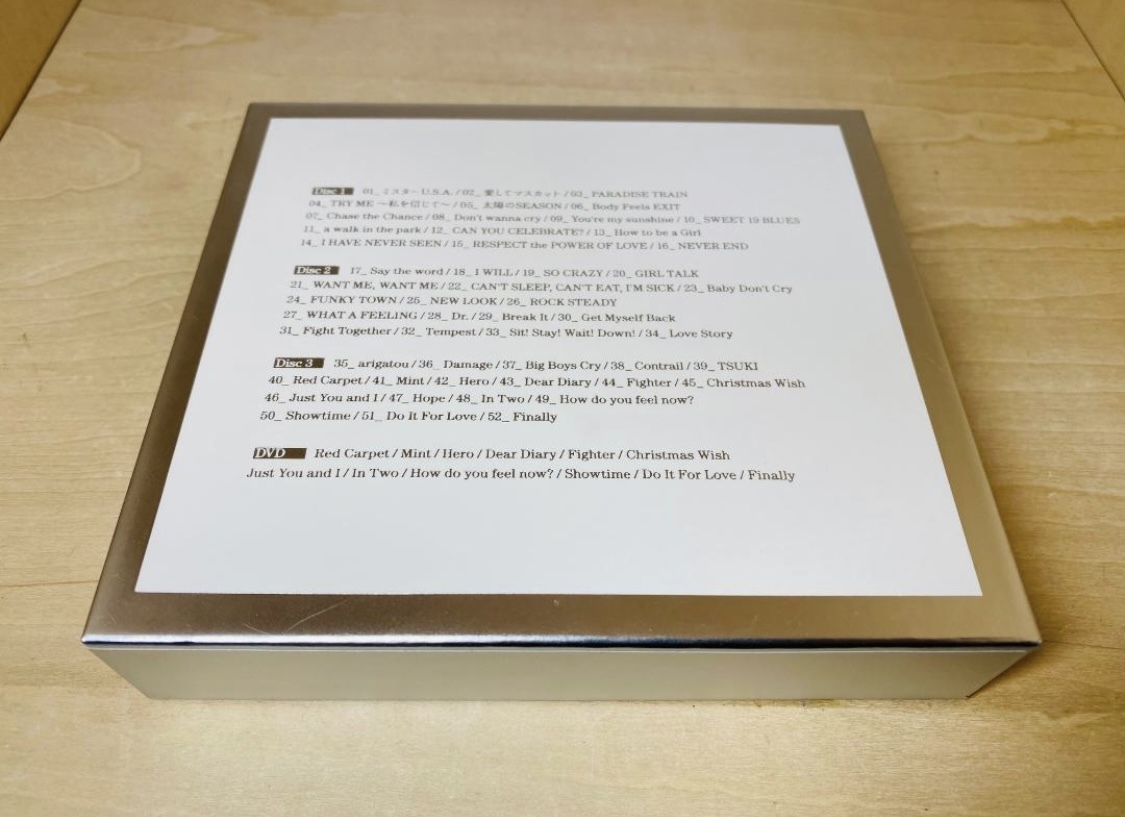 ■送料無料■ 安室奈美恵 Finally ベストアルバム 3CD+Blu-ray 初回盤:BOXケース仕様_画像2