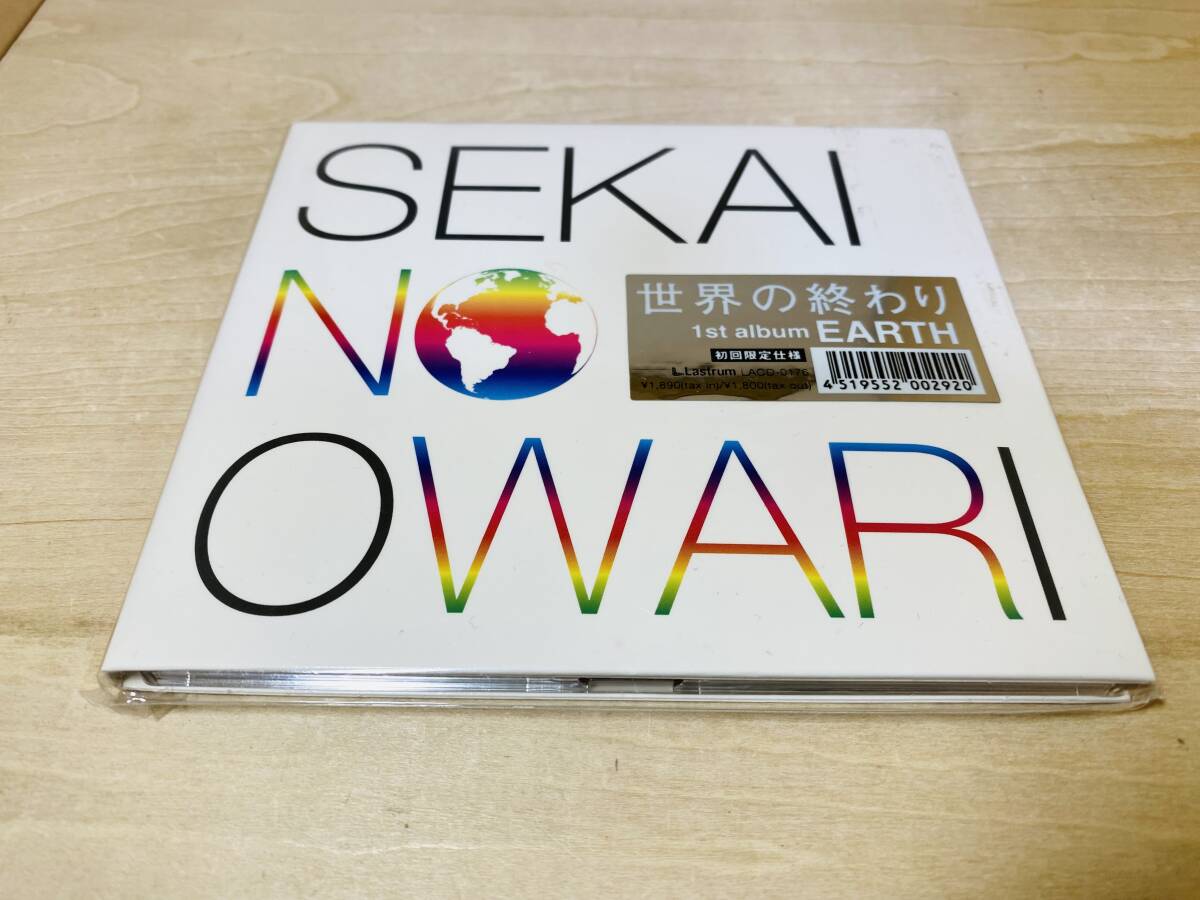 ■送料無料 希少■ SEKAI NO OWARI (世界の終わり) / EARTH 初回限定盤 デジパック仕様 (外袋付)_画像1