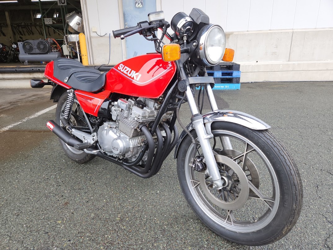 GSX400F G4 外装NEW塗装 検 ザリ ゴキ GSX GS400 GT380 SUZUKI BEET kijima Z1 Z1R MK2 KZ1000 CBX CB400F XJ400 GK53 FX Z250FT 旧車_画像1