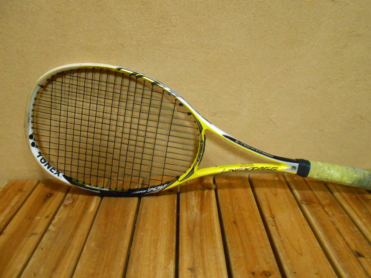 軟式テニスラケット ヨネックスiNX70Vラケット・ヨネックスバック_画像2