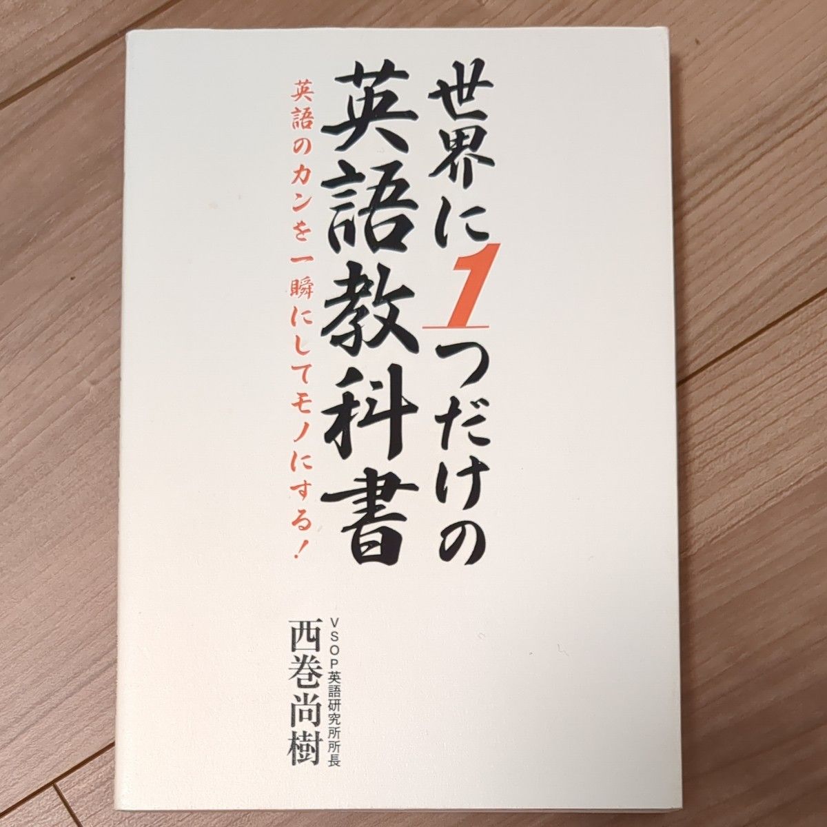 世界に１つだけの英語教科書　英語のカンを一瞬にしてモノにする！