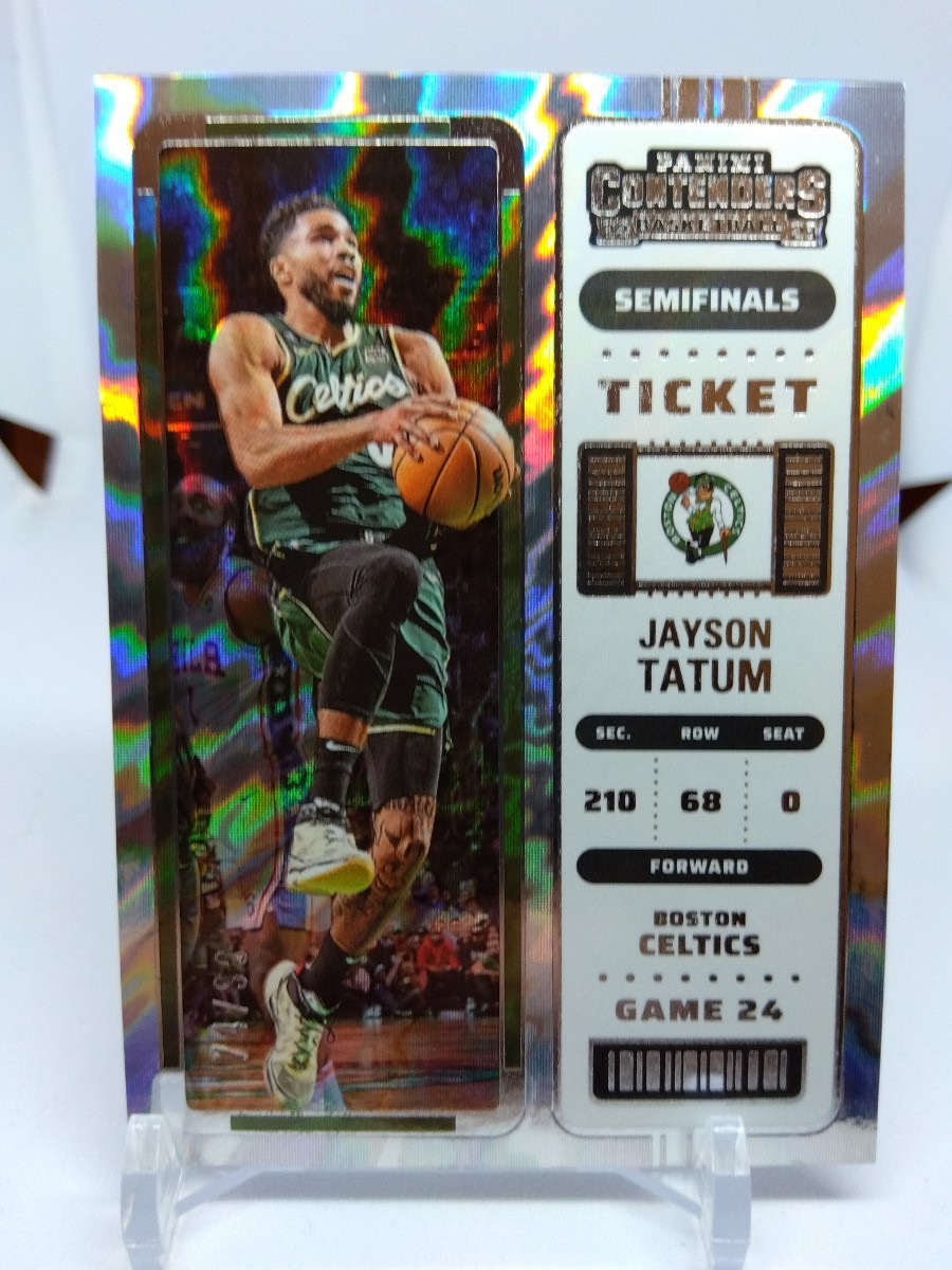 99シリ panini contenders basketball jayson tatum celtics nba basketball バスケットボール トレカの画像1