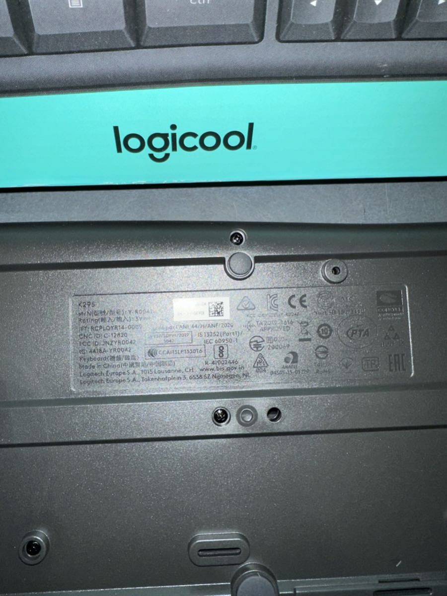 未使用品 Logicool MK295 Multi-Device キーボード マウス ブラック 黒 ワイヤレス 無線 Bluetooth サイレント ワイヤレス ロジクール _画像4