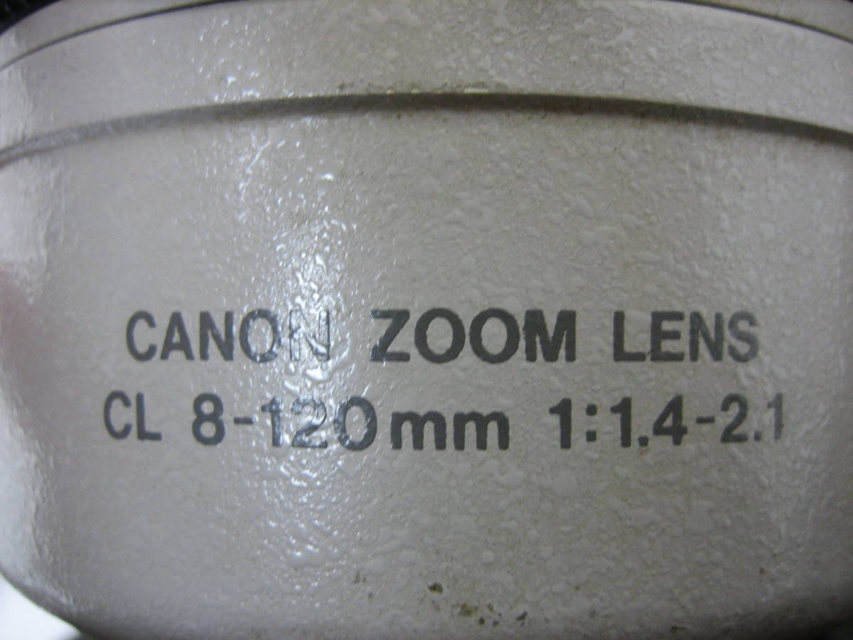 ◆Canon◆8mビデオカメラ◆CANON ZOOM LENS◆CL 8-120mm 1:1.4-2.1◆LX-1◆69の画像7