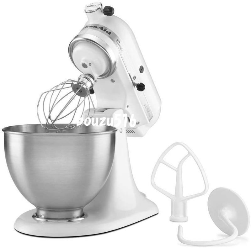 ＼新品即納／☆★KitchenAid (キッチンエイド) スタンドミキサー4.8リットル9KSM162WH☆彡誕生日ケーキ！クッキー！パン！麺類