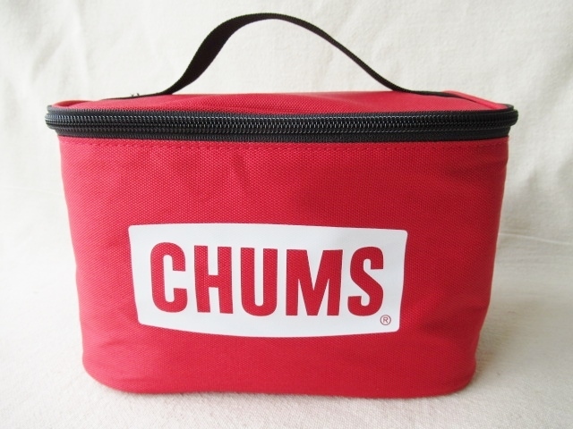 チャムス ロゴスパイスケース★CHUMS Logo Spice Case CH60-3378　調味料入れ キャンプ アウトドア ランチボックスケースでも！　レッド_画像3