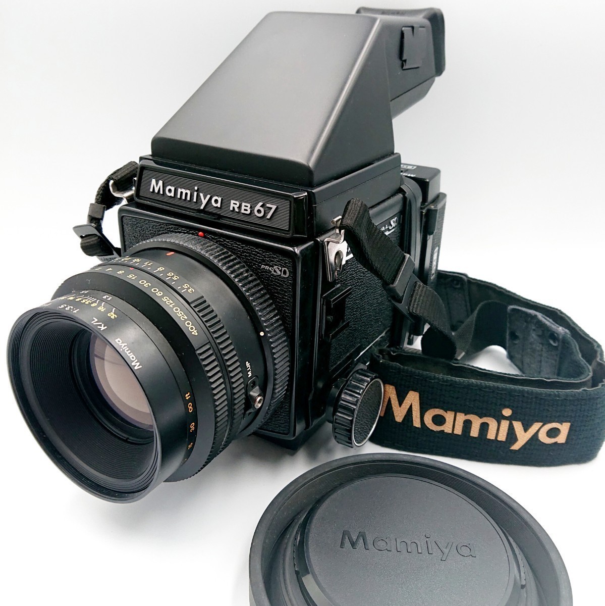 【希少】『Mamiya マミヤ RB67 PRO SD / K/L 1:3.5 f=127mm L 中判 カメラ』フイルム ボディ レンズ 工学機器 ビンテージ 昭和レトロ 写真_画像1