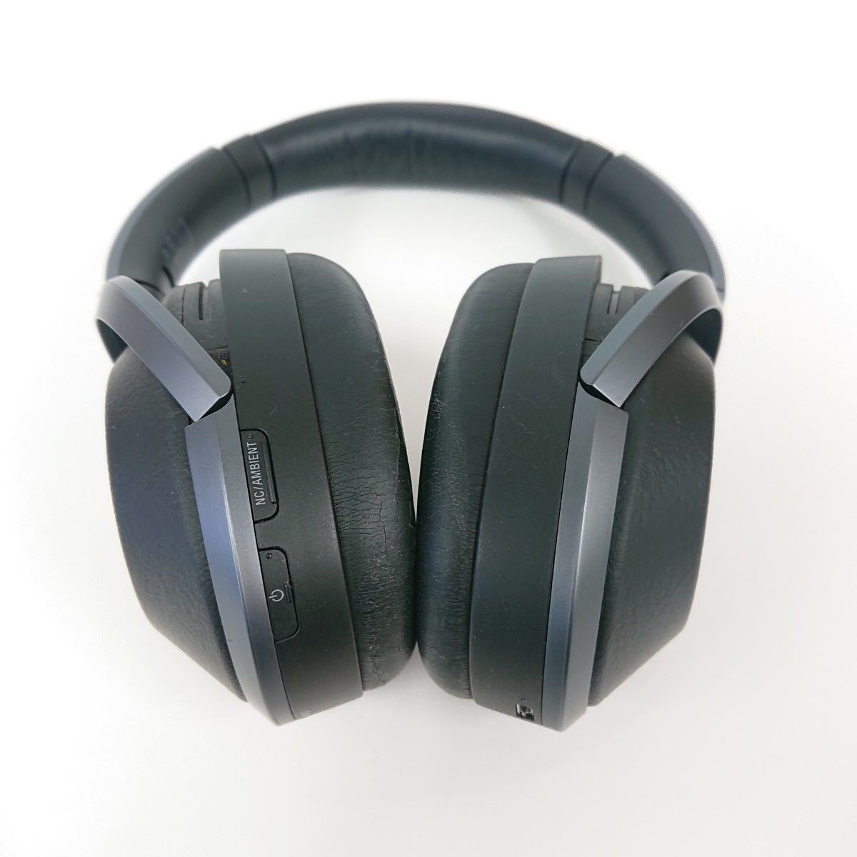 【音出し◎】『SONY ソニー WH-1000XM2 ヘッドセット ワイヤレス ノイズキャンセリング ヘッドホン ブラック 取説付き』イヤホン Bluetooth_画像6