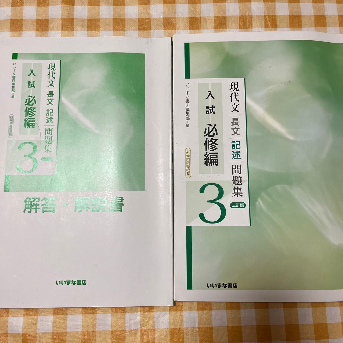 いいずな書店 現代文 長文 読解力養成編/入試必修編