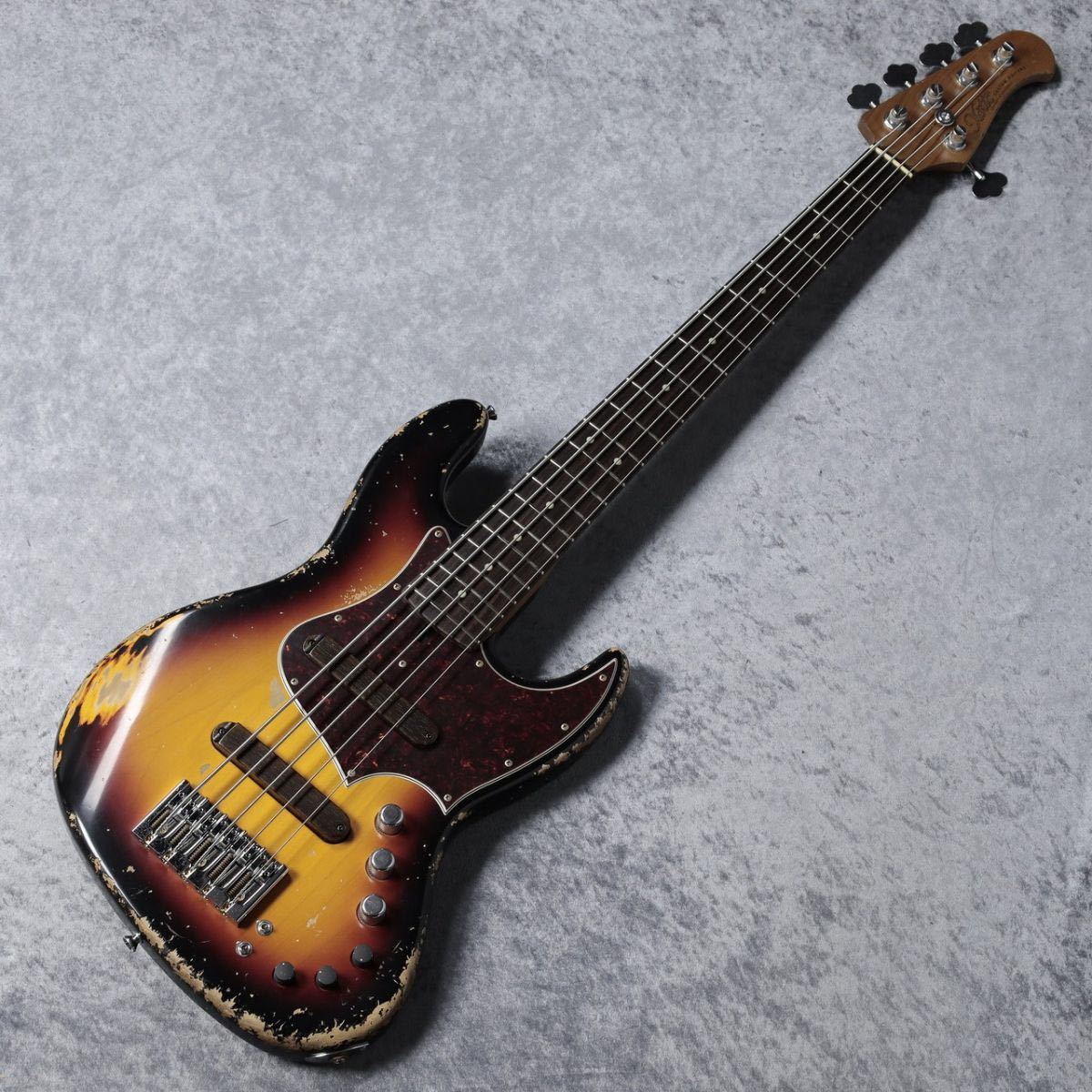  Xotic XJ-1T 5st Alder heavy aged lacquer 3TS Roasted Neck エキゾチック　ジャズベース　ローステッド　5弦_画像2