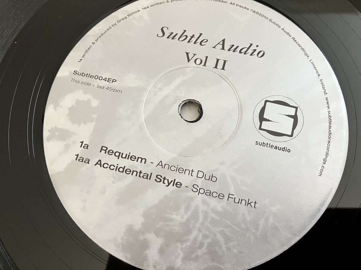 【IRELAND限定盤/2×12inch】subtle audio Vol.Ⅱ Requiem/Accidental Style/Mecca/Dan Habarnam/Sub SUBTLE004EP 10年DRUM'N'BASS,JUNGLE_画像5