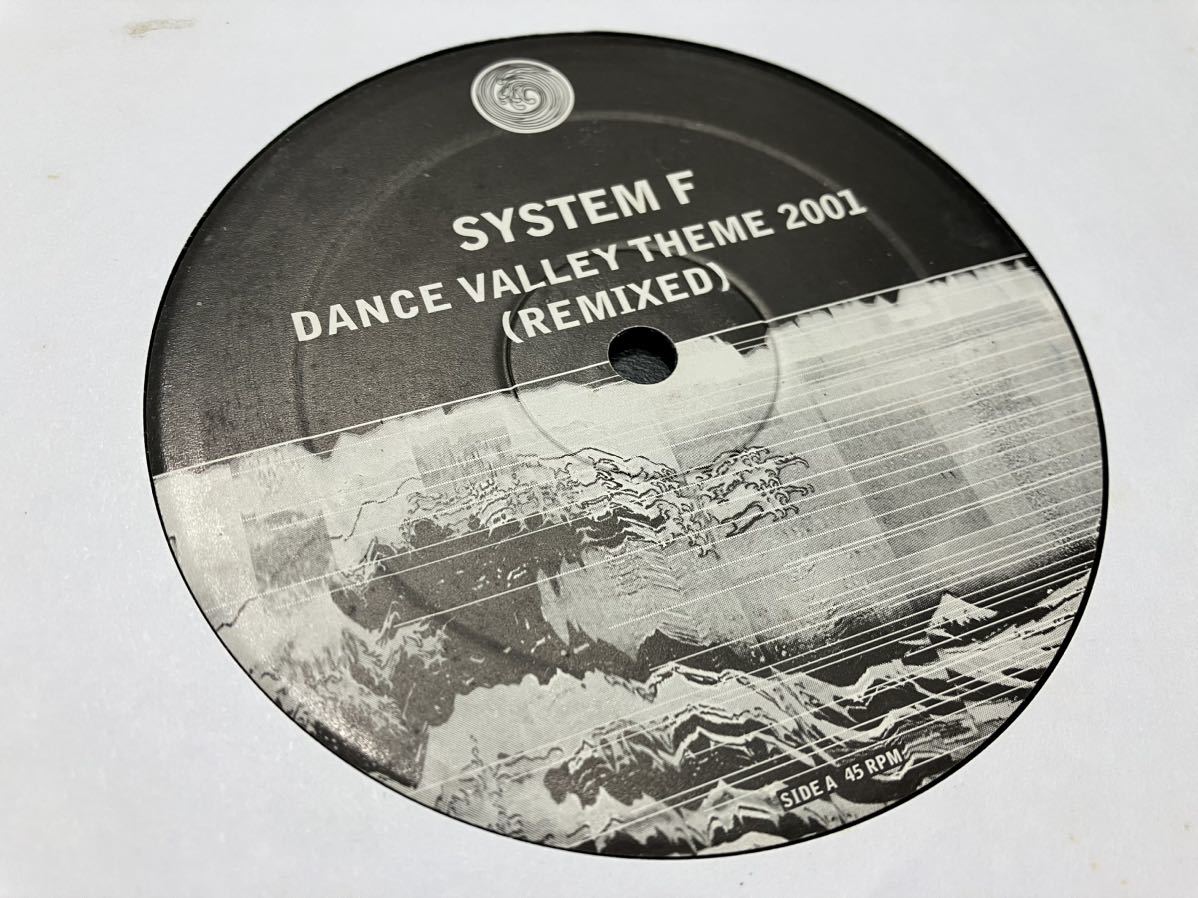 SYSTEM F(Ferry Corsten) / DANCE VALLEY THEME 2001(REMIXED) Tom Harding,Vince Fontaine TSUNAMI HOLLAND TSUSB9007 02年TRANCEアンセム_画像5