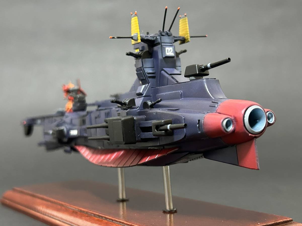 1/1200 ティターンズ サラミス改級巡洋艦 ブルネイ 塗装済完成品_画像6