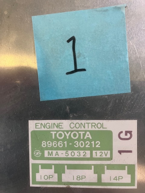 * Toyota original 1G for engine computer -GX71 selling up *