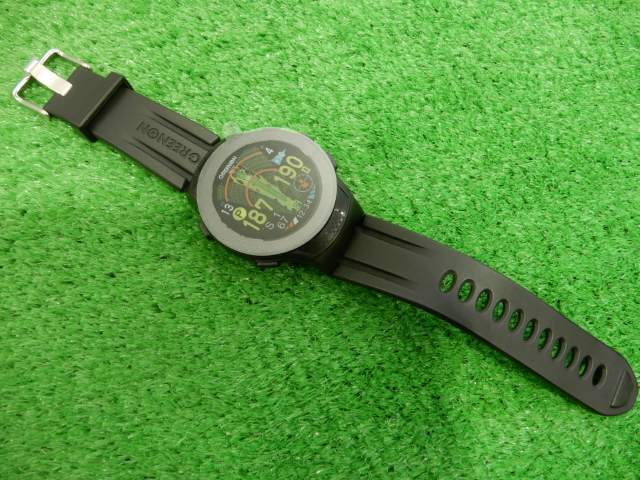 GK緑★ 626 【値下げ】【中古ナビ】★THE GOLF WATCH A1★ゴルフウオッチ★ブラック★おすすめ★お値打ち★_画像2