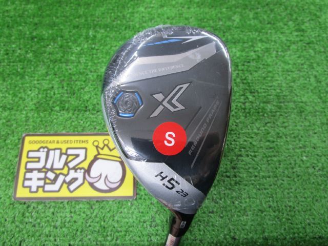 GK古城■ 【新品】 495 ダンロップ（スリクソン） ゼクシオXユーティリティ2024★Miyazaki AX-3 ★S★23度★5番★ヘッドカバー有★_画像1