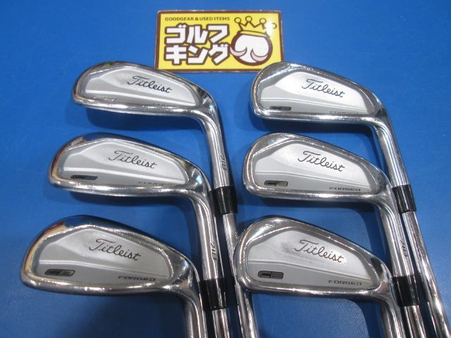 GK鈴鹿☆ 中古837 タイトリスト★CB 718★DG Tour Issue★S200★5-9・PW★6本セット★おすすめ★_画像1