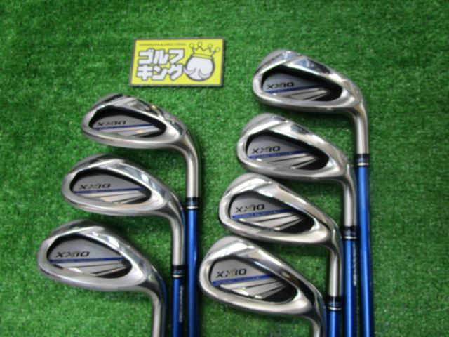 GK尾張旭◇578【中古アイアン】ダンロップ（スリクソン） ゼクシオ2020 Navy◆MP1100 7本セット◆R◆25°◆お買い得_画像1