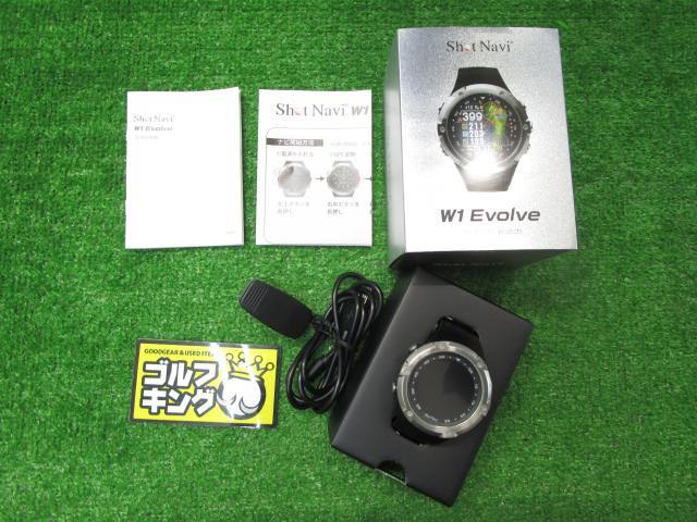 GK尾張旭◇ 487 【中古ゴルフナビ】Shot Navi W1 Evolve◆ショットナビ◆距離計◆ゴルフウォッチ◆お買い得◆人気◆_画像1