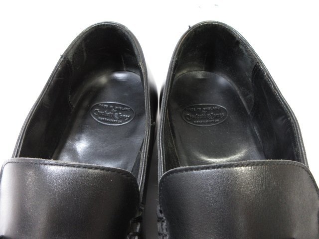 【クロケット&ジョーンズ CROCKETT&JONES】 BUXTON バクストル ハンドグレート タッセルローファー 靴 (メンズ) size9E 黒 ■18MZA4656■_画像8