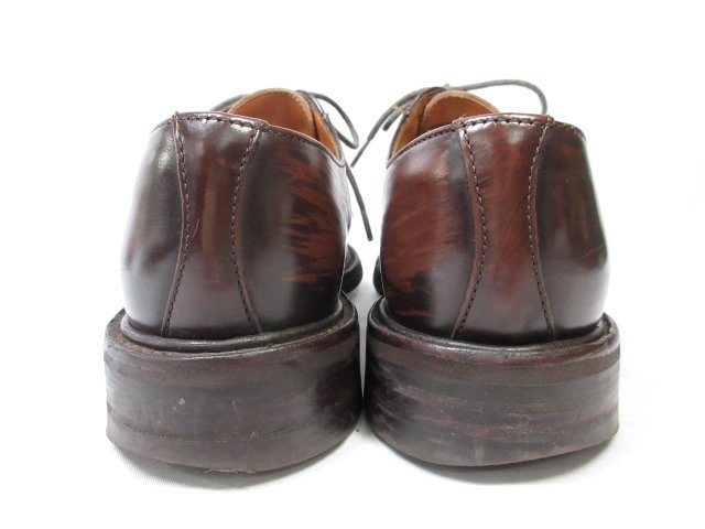 【アルフレッドサージェント Alfred sargent】 3181/40M プレーントゥ 外羽根 ドレスシューズ 靴 (メンズ) size6 茶系 ■18MZA4704■_画像9