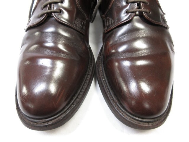 【アルフレッドサージェント Alfred sargent】 3181/40M プレーントゥ 外羽根 ドレスシューズ 靴 (メンズ) size6 茶系 ■18MZA4704■_画像3