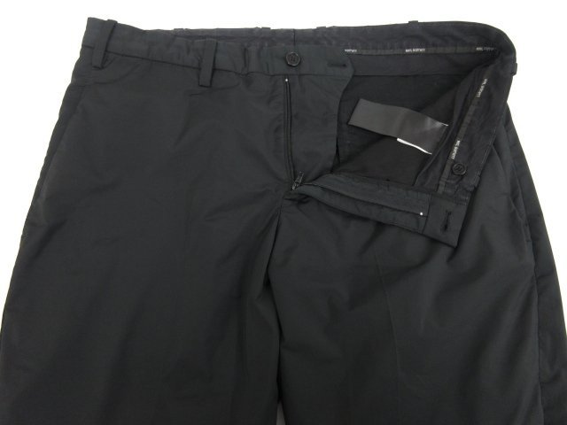 美品 【ニールバレット Neil Barrett】 SLIM FIT REGULAR RISE パンツ スラックス (メンズ) ブラック ■29MPA0424■の画像4