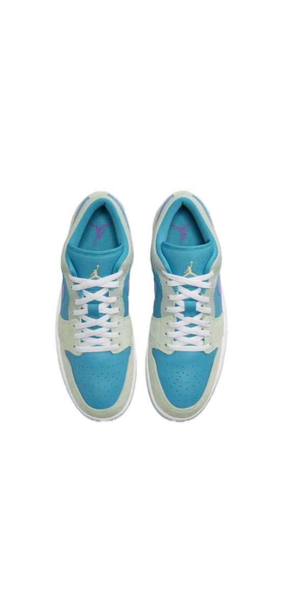 付属品完備　新品未使用未開封　　NIKE  AIR JORDAN 1 LOW SE "AQUATONE" DX4334-300 