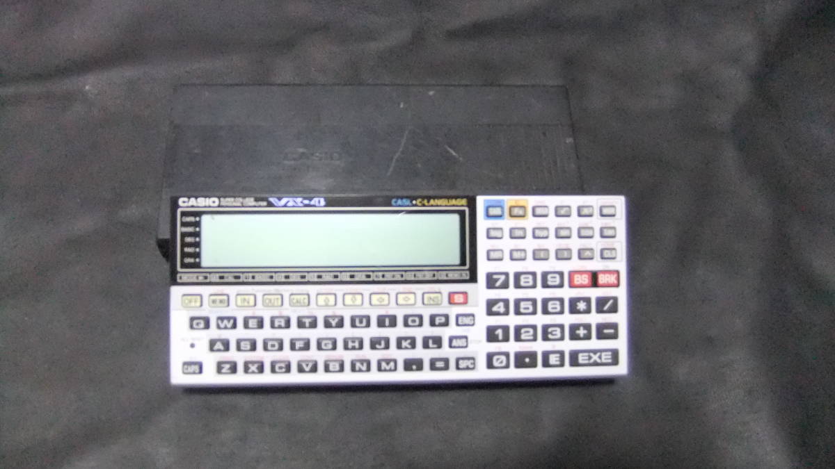 CASIO カシオ Pocket Computer ポケットコンピューター ポケコン VX-4 CASL C-LANGUAGEとSHARP　EL-560　関数電卓の２台セット　