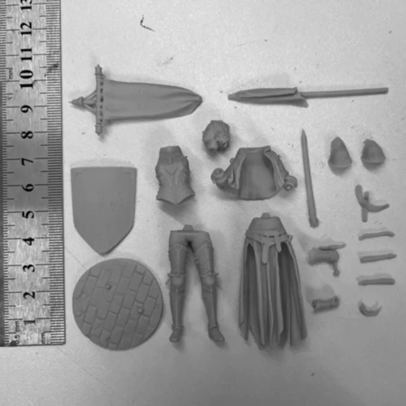 1:24 * middle . woman soldier resin figure kit * not yet painting unassembly figure antique France woman 1:24 G109