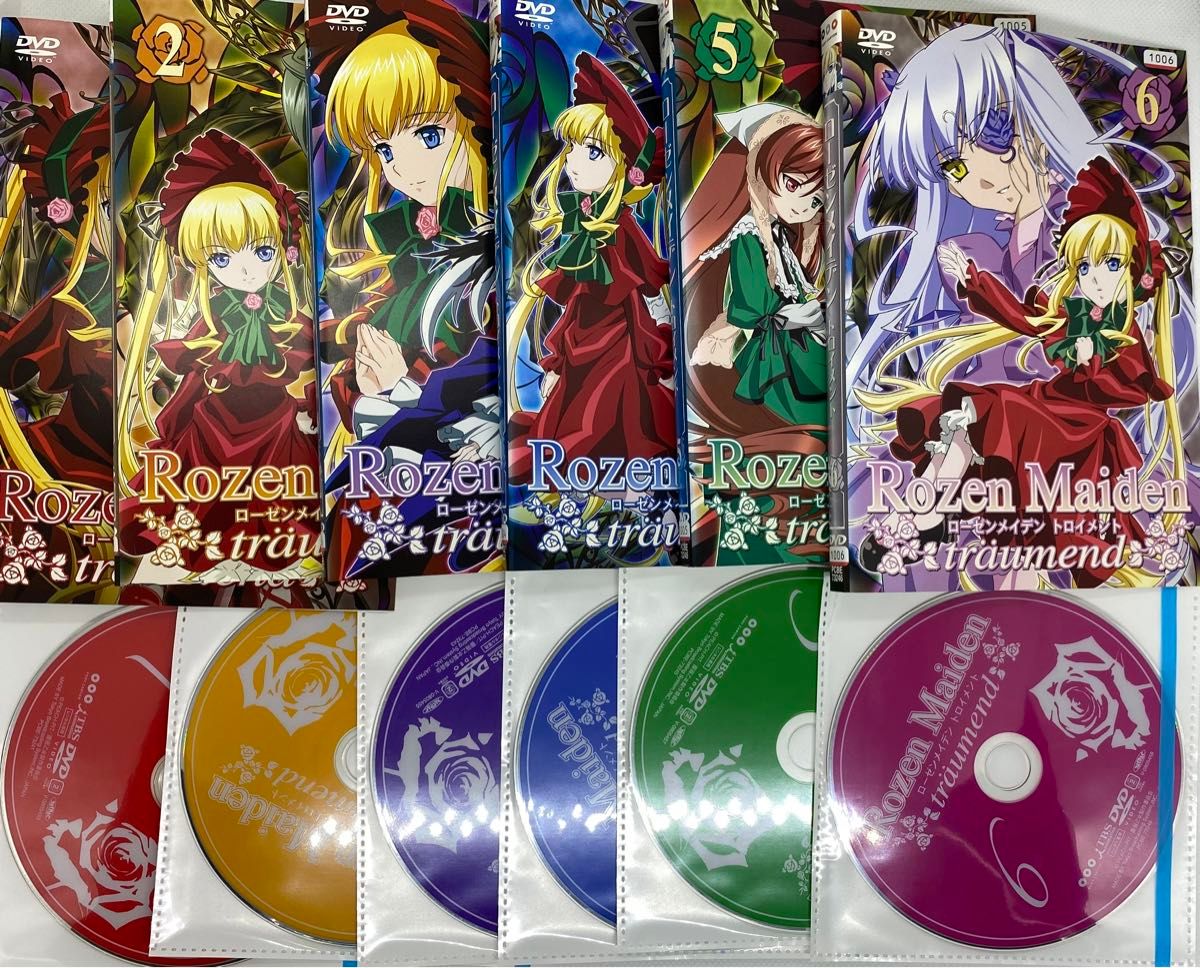 ローゼンメイデン　RozenMaiden 旧TVシリーズ1〜2期＋特別編　レンタル落ちDVD　全11巻