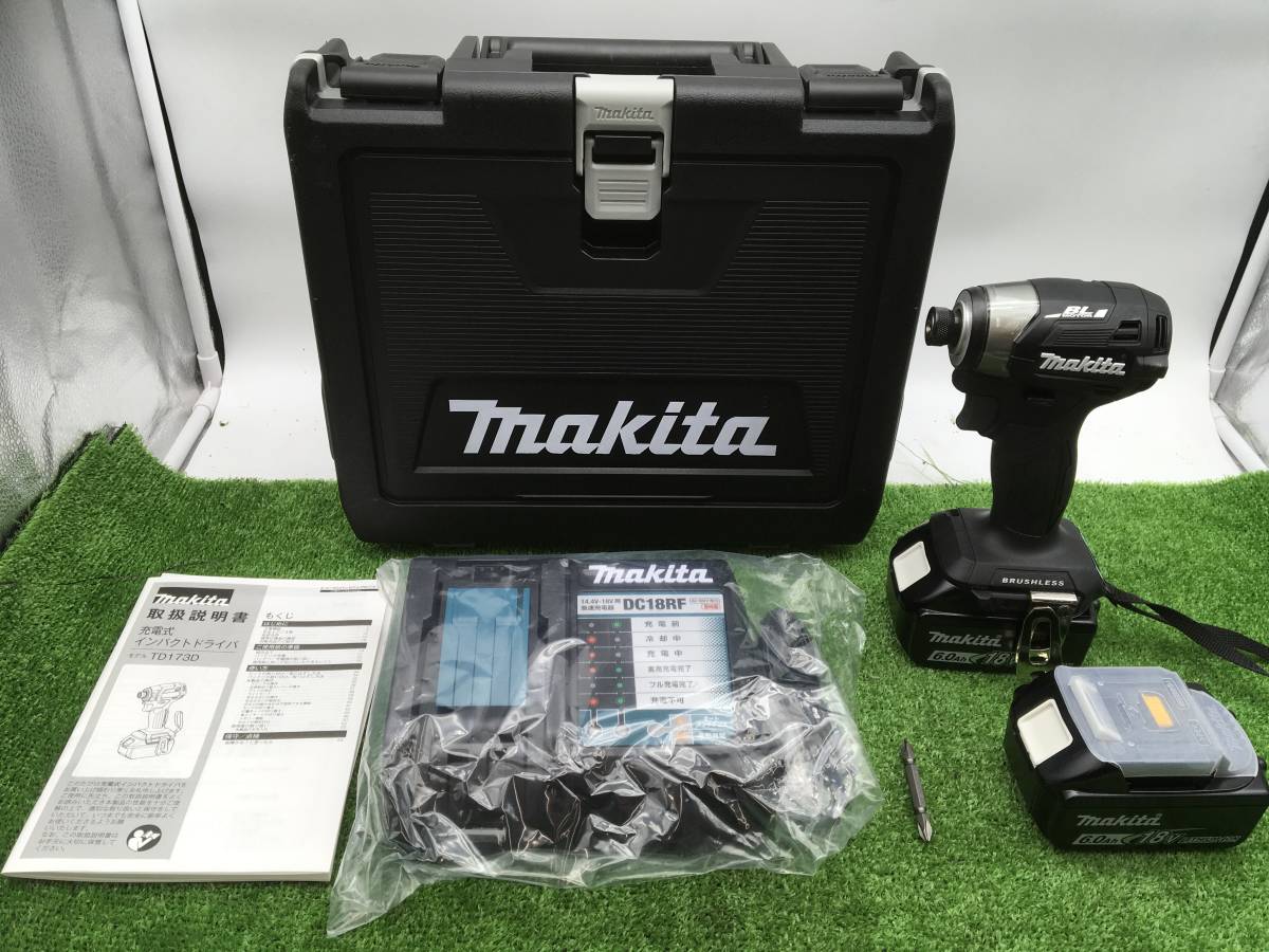 【領収書発行可】★Makita/マキタ 18v充電式インパクトドライバ TD173DRGXB[黒/Black] [IT27H087WM0U]_画像2