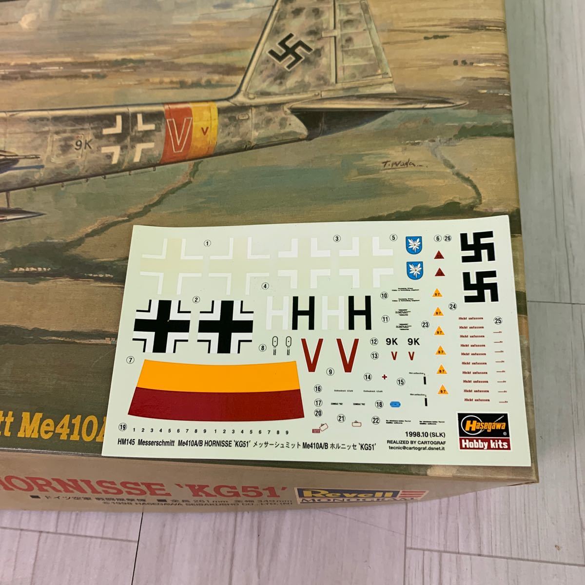 要確認　内袋未開封　軍用機　プラモデル　４点まとめ　1/48 1/72　Ｂ-17Ｆ Me410A-B　など　ハセガワ　レベル_画像3