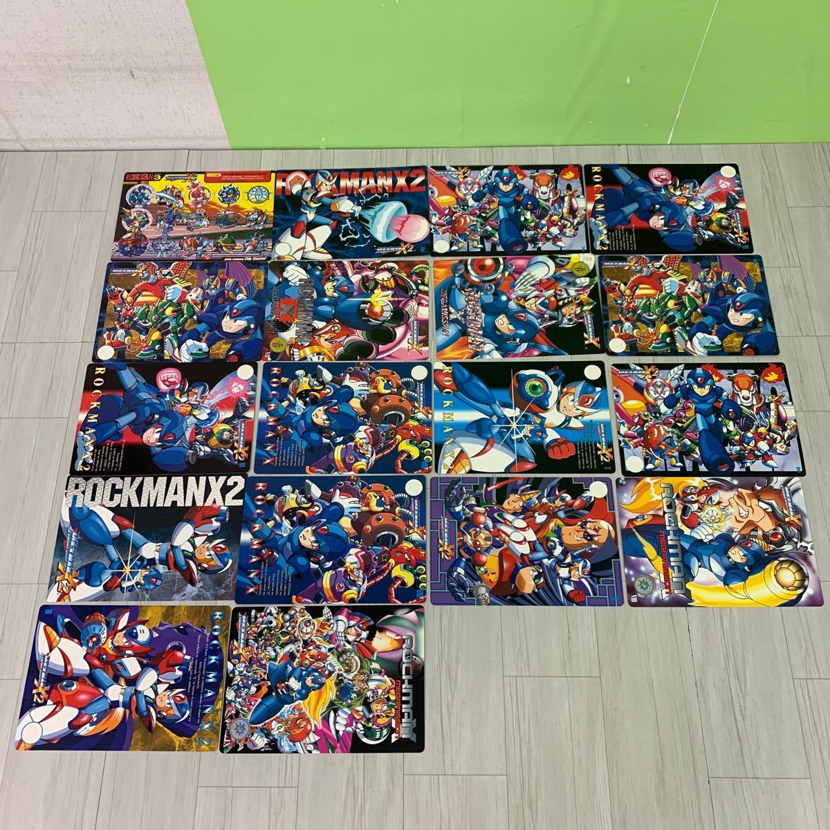 ロックマンX ジャンボカードダス チップシューター 18枚 まとめ売り_画像1