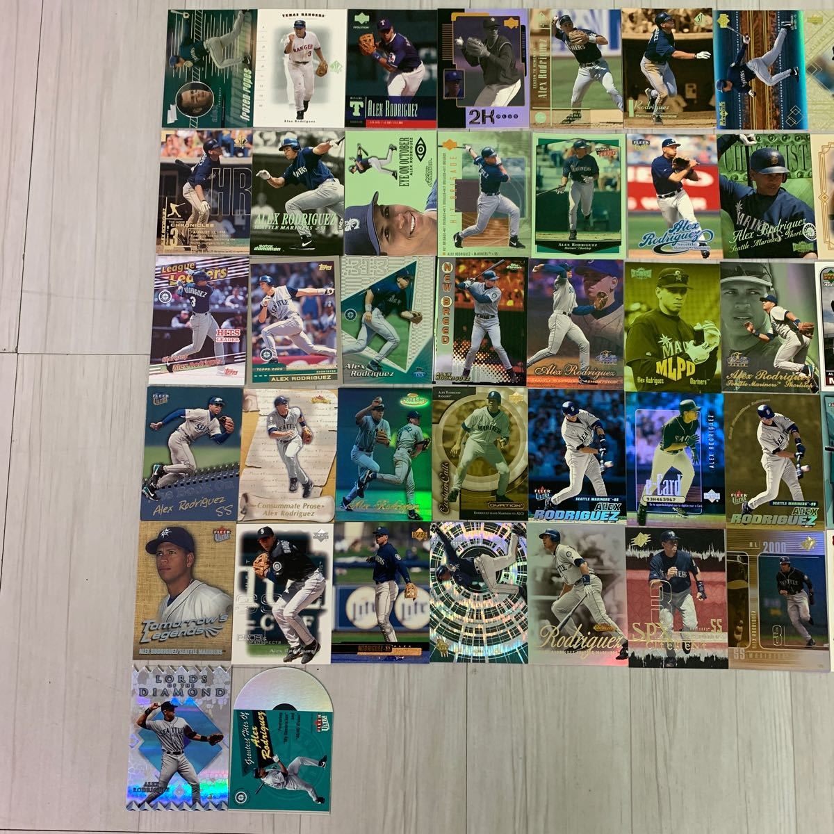 ② メジャーリーグ Ken Griffey Jr. & Alex Rodriguez カード UPPER DECK FLEER など 計100枚以上 まとめ売り_画像7