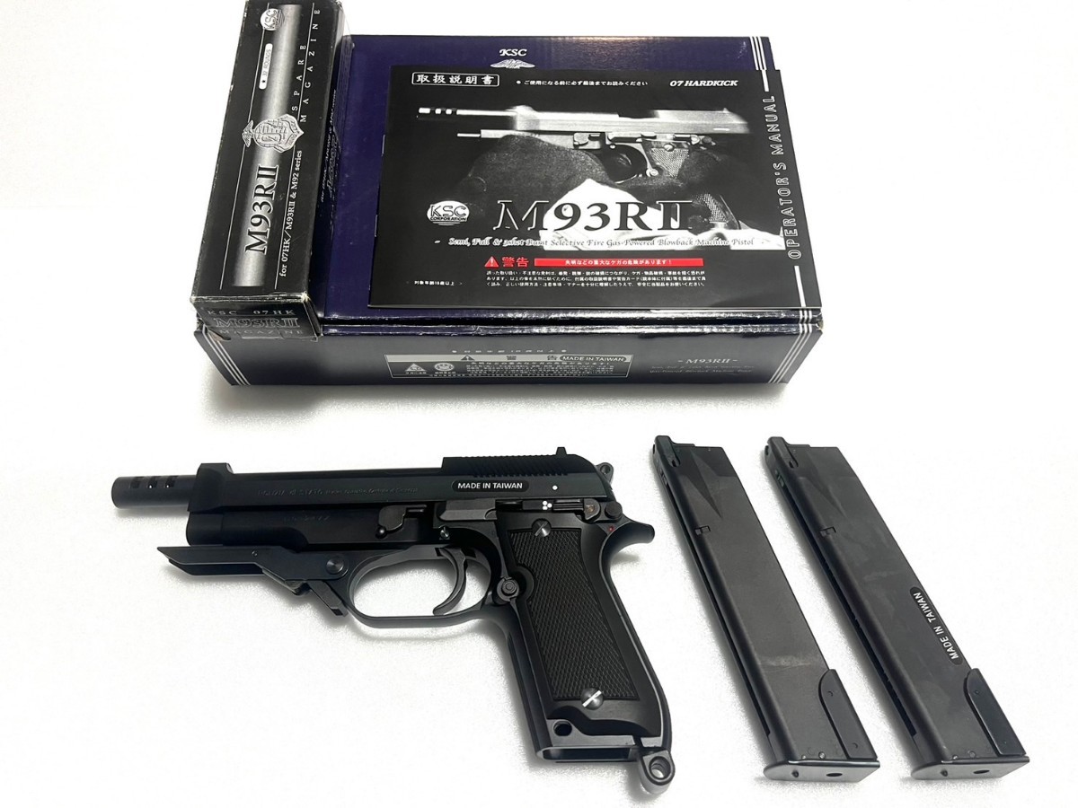 KWA/KSC M93R II GBB Pistol (System7) スペアマガジン付き_画像1