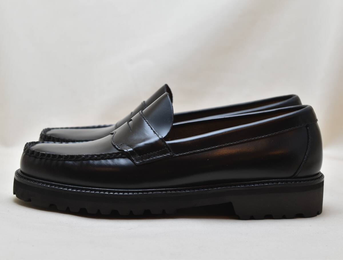 SALE!! G.H BASS bus standard Be flow ru Loafer BA11535 LOGAN black XLlai weight sole US6 24cm corresponding unused goods 