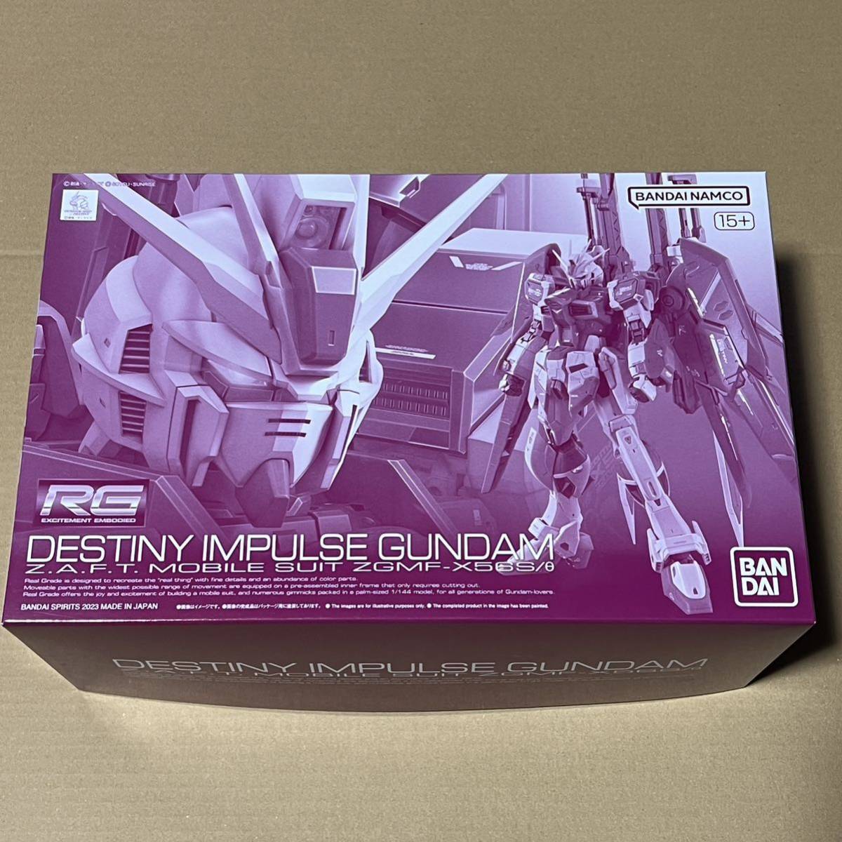 新品★プレミアムバンダイ限定ガンプラ RG デスティニーインパルスガンダム SEED DESTINY MSV PG MG HG RE/100 SD Ver.ka ガンダムベース_画像2