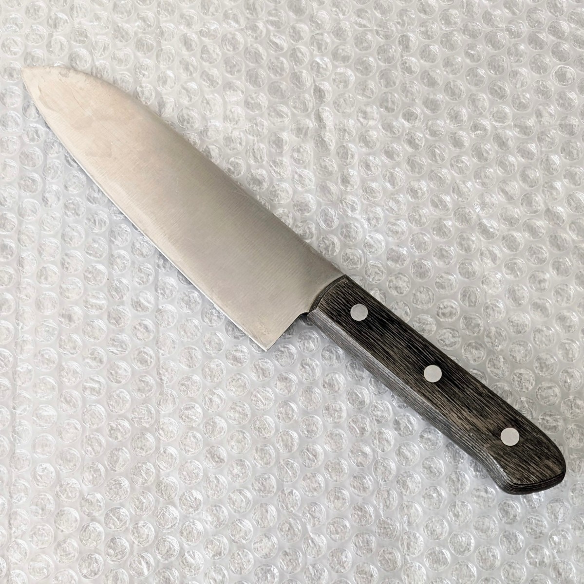 牛刀 HERDER＆CO. International ROSTFREI 洋包丁 牛刀 刃渡り約17cm 全長約28cm 動作未チェック 現状品_画像5