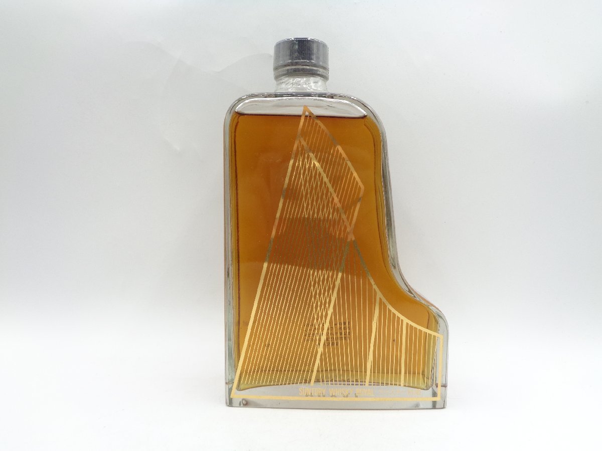 SUNTORY WHISKY ROYAL サントリー ウイスキー ローヤル ピアノ型 楽器 特級 未開封 600ml 43% X258142_画像7